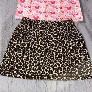 Leopard Short skirt